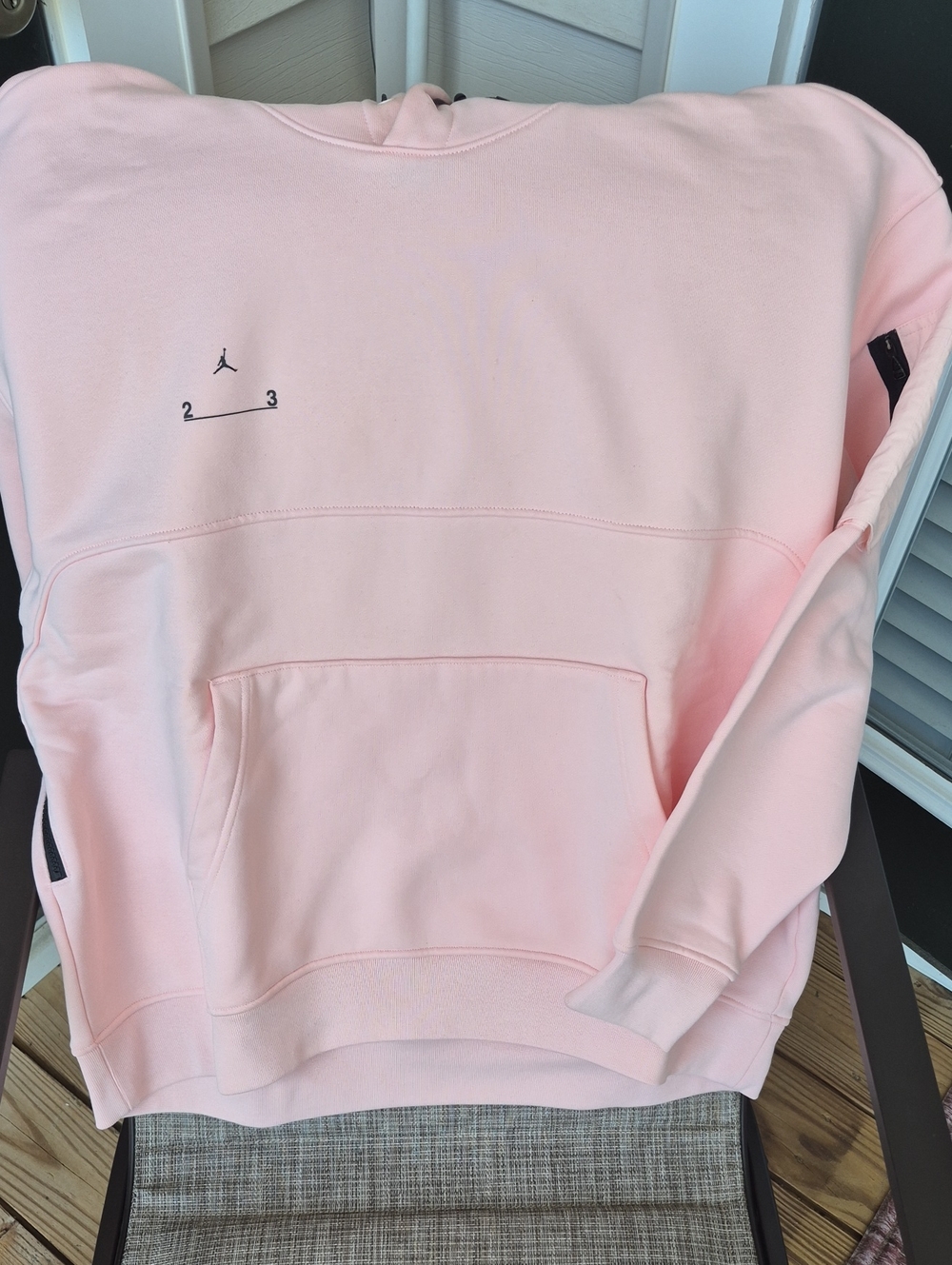 Jordan Men's Light Pink Crewneck Hoodie
